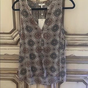 **BRAND NEW** Joie sleeveless top in paisley